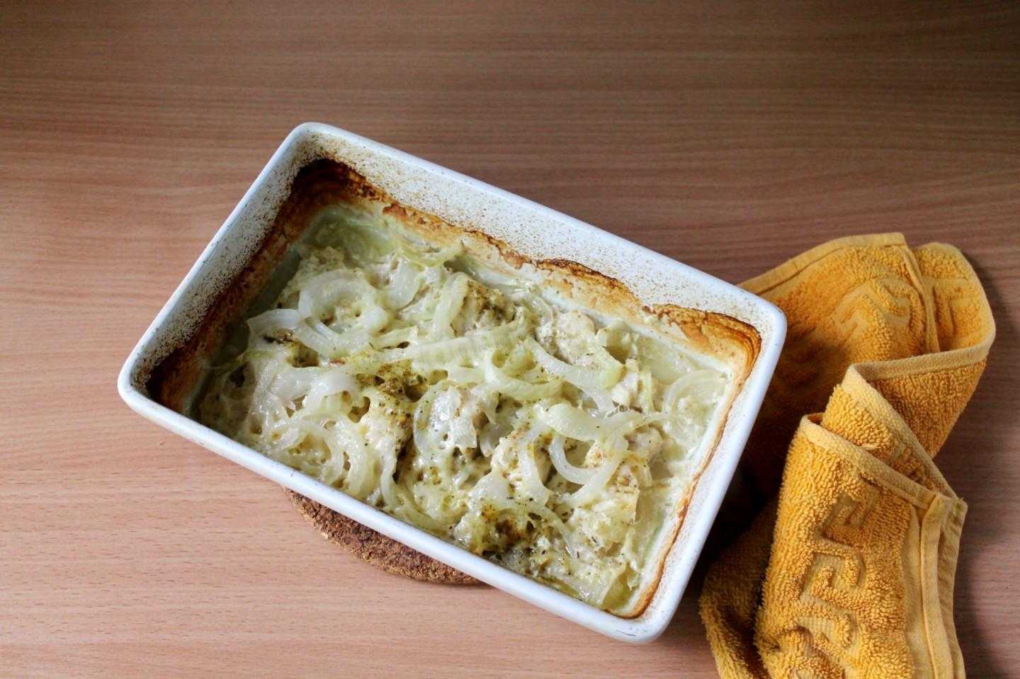 Готовим пикшу в духовке