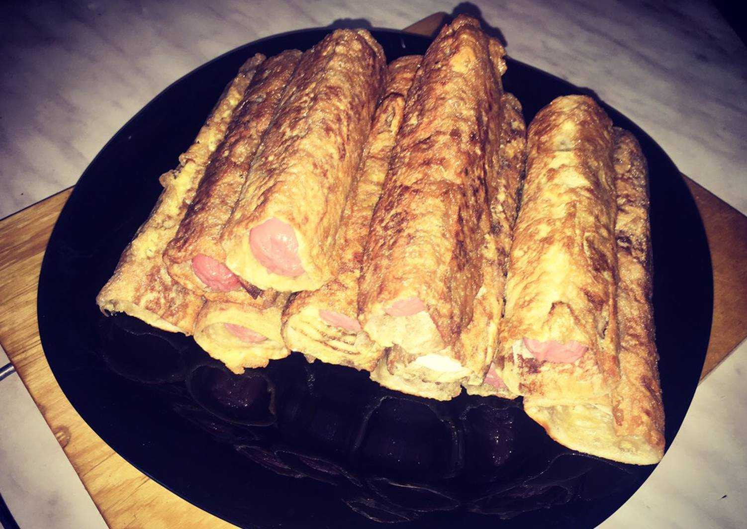 Лаваш с колбасой и сыром на сковороде - два лучших рецепта с пошаговыми фото
