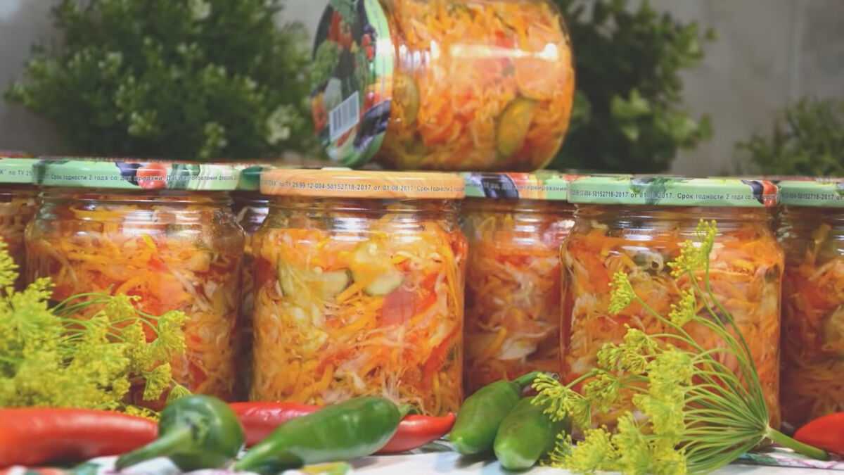 Веселый огород заготовки к зиме. огород в банке