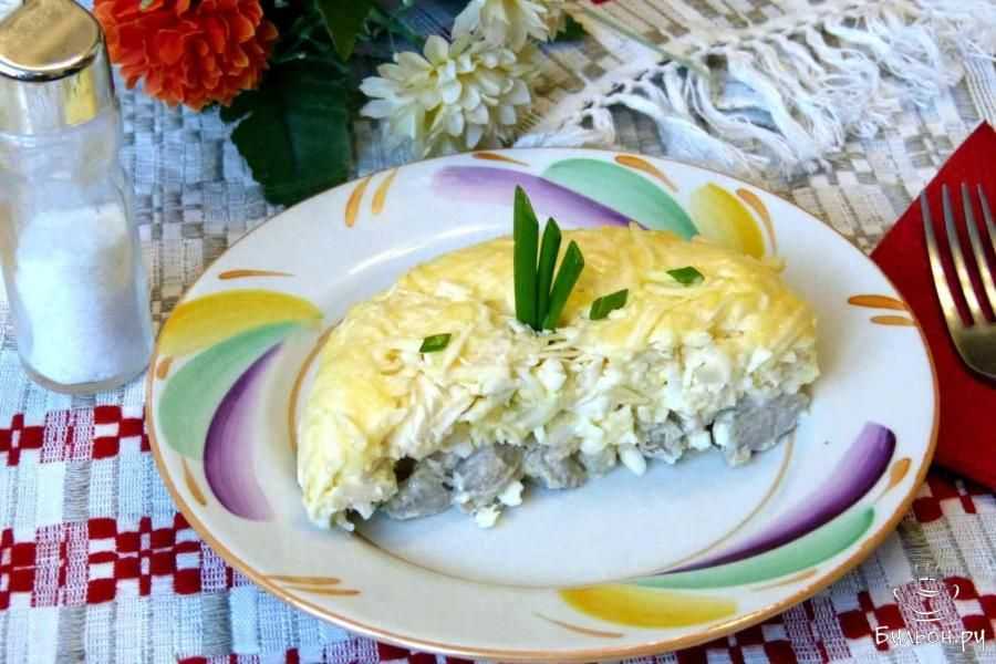 Салат «мужской каприз» или «мужские грезы»: рецепт с фото