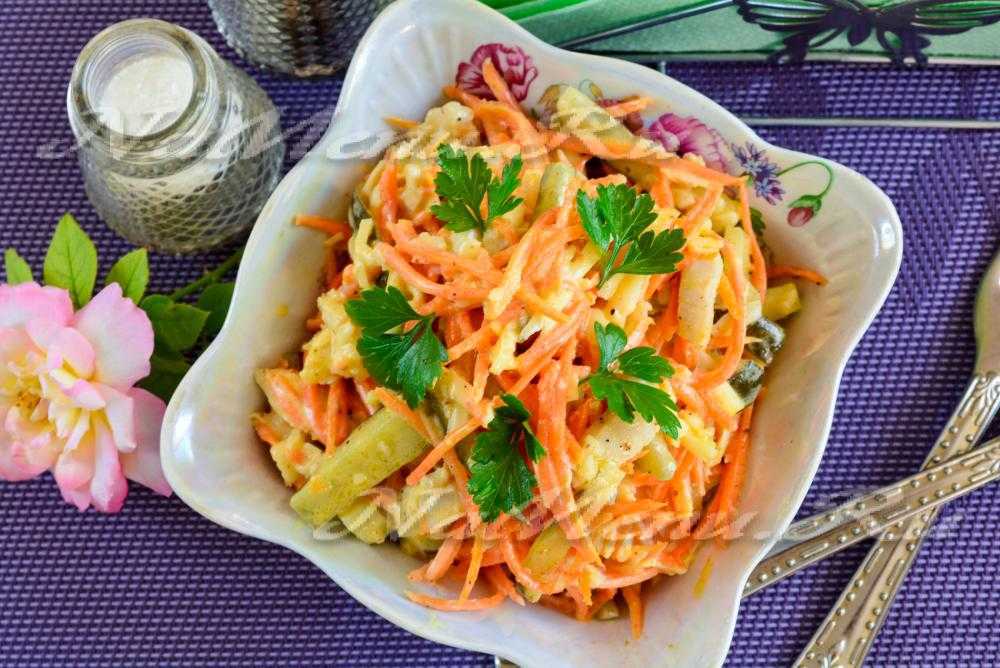 Рецепт салата хитрый лис