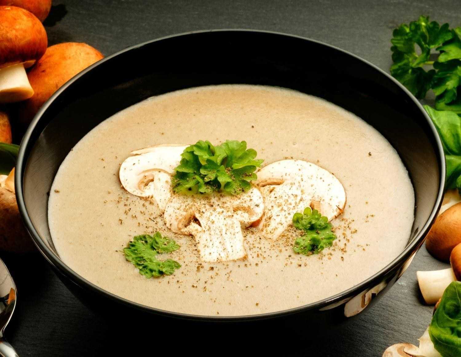 Рецепты грибного супа из свежих шампиньонов с картофелем с фото