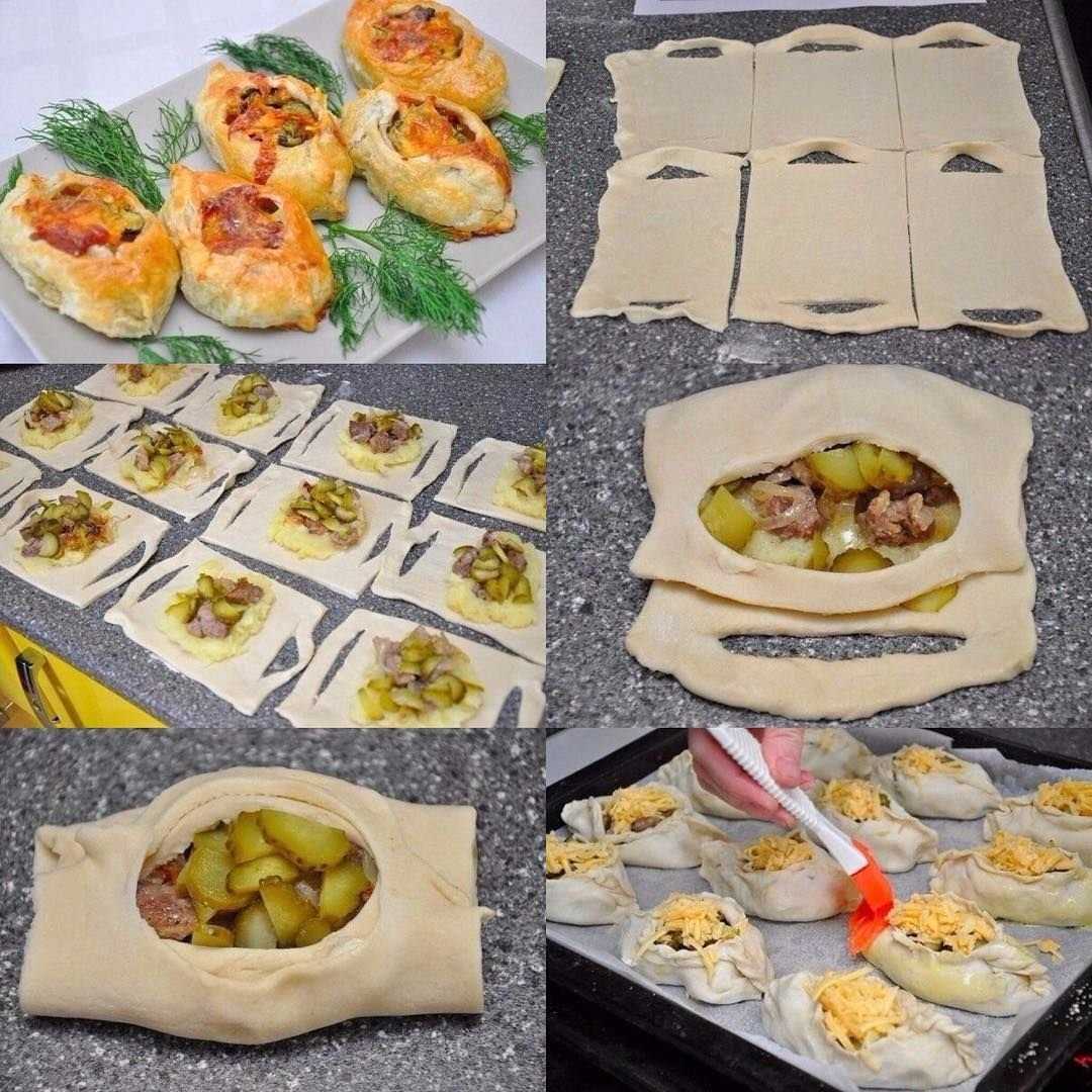 Пирог с курицей. рецепт куриного пирога из слоеного теста | волшебная eда.ру