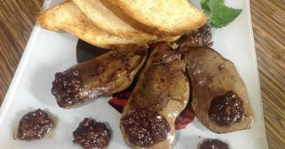 Сколько жарить утиную печень