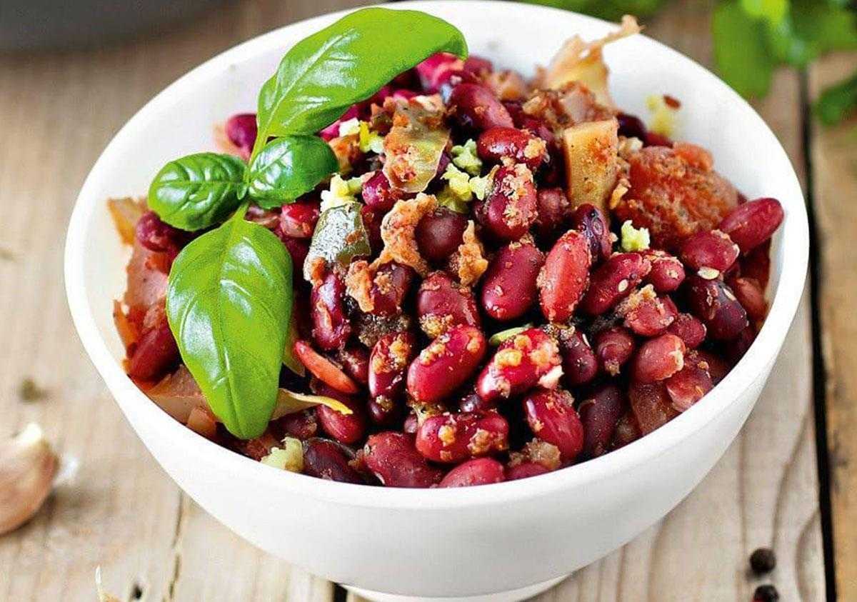 Лобио из красной фасоли классический рецепт с фото