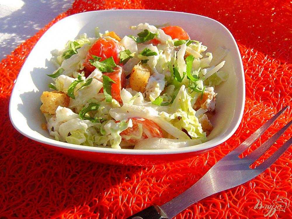 Салаты с пекинской капустой - 10 новых рецептов