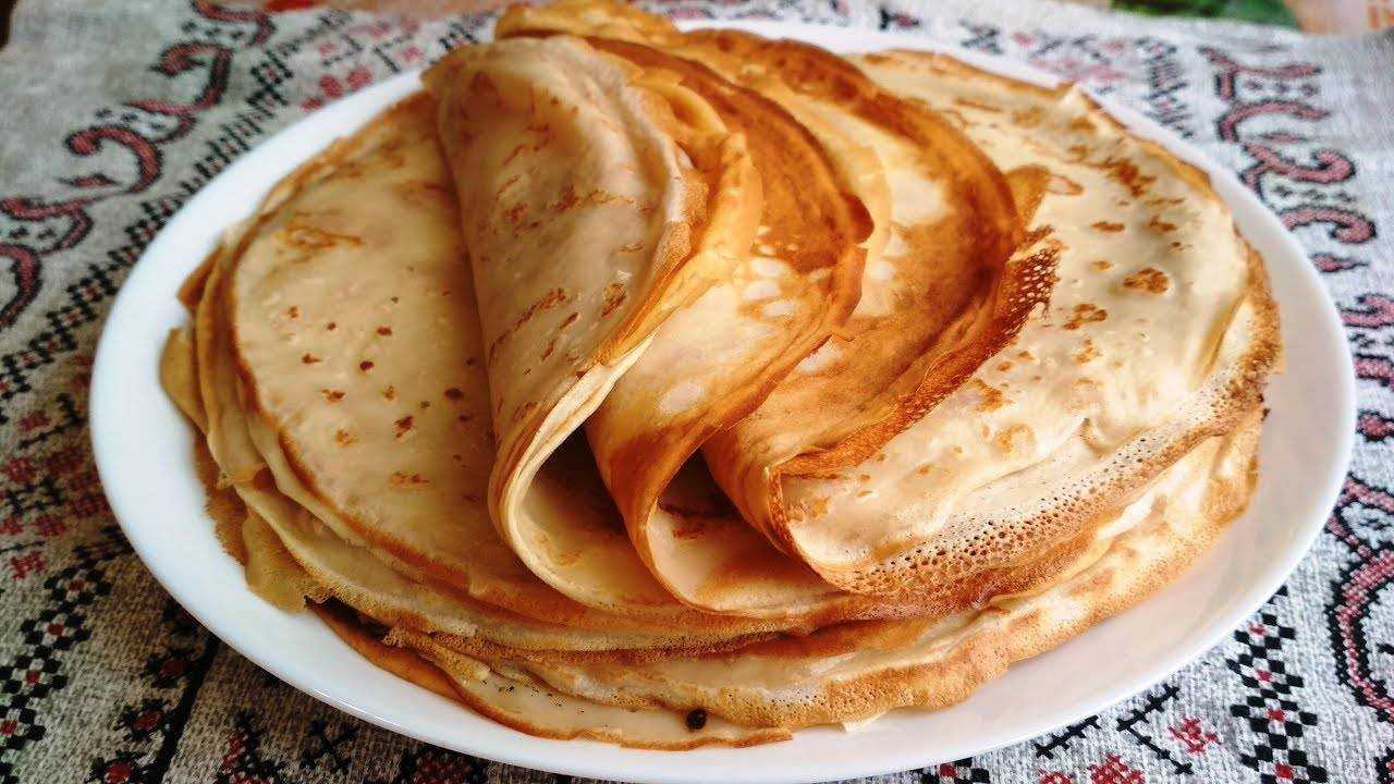 Как приготовить нереально вкусные блины на пиве?