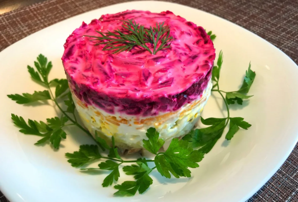 Закуска из сельди к праздничному столу