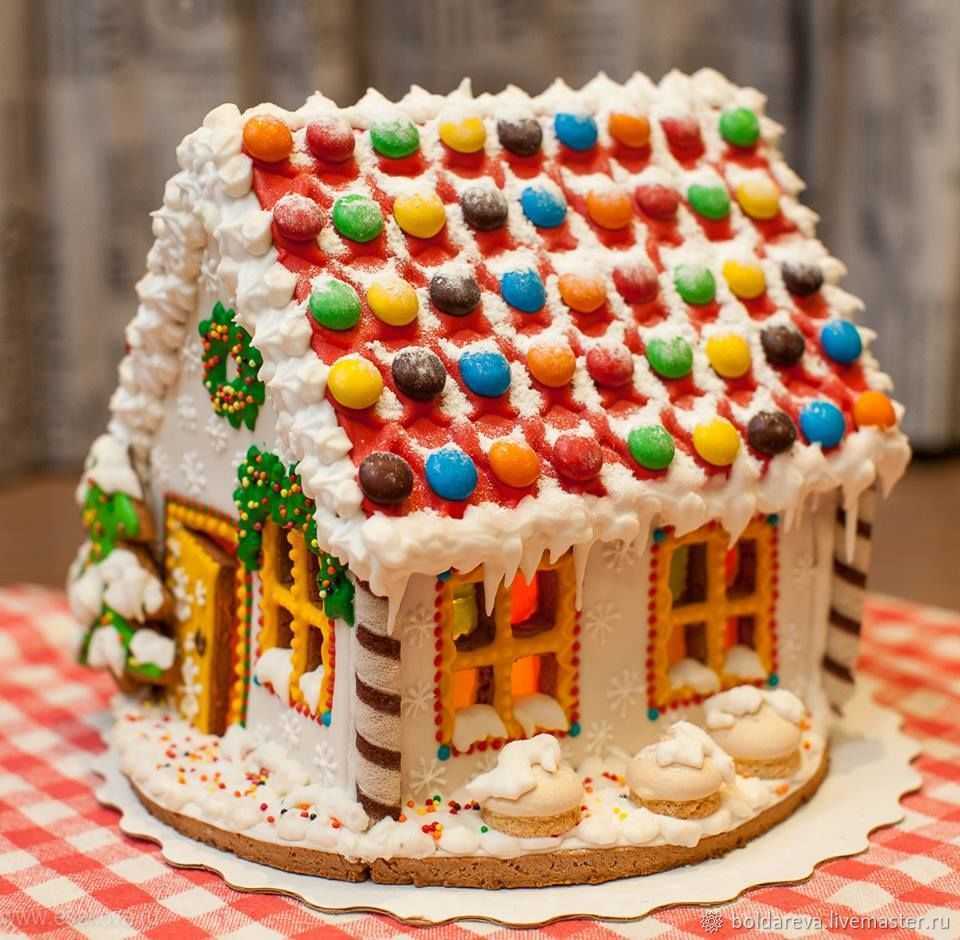 Делаем пряничный домик своими руками: пошаговый рецепт с фото