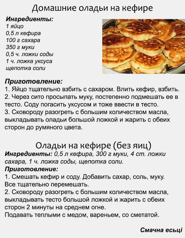 Пышные оладьи на кефире как пух - секретные фишки приготовления