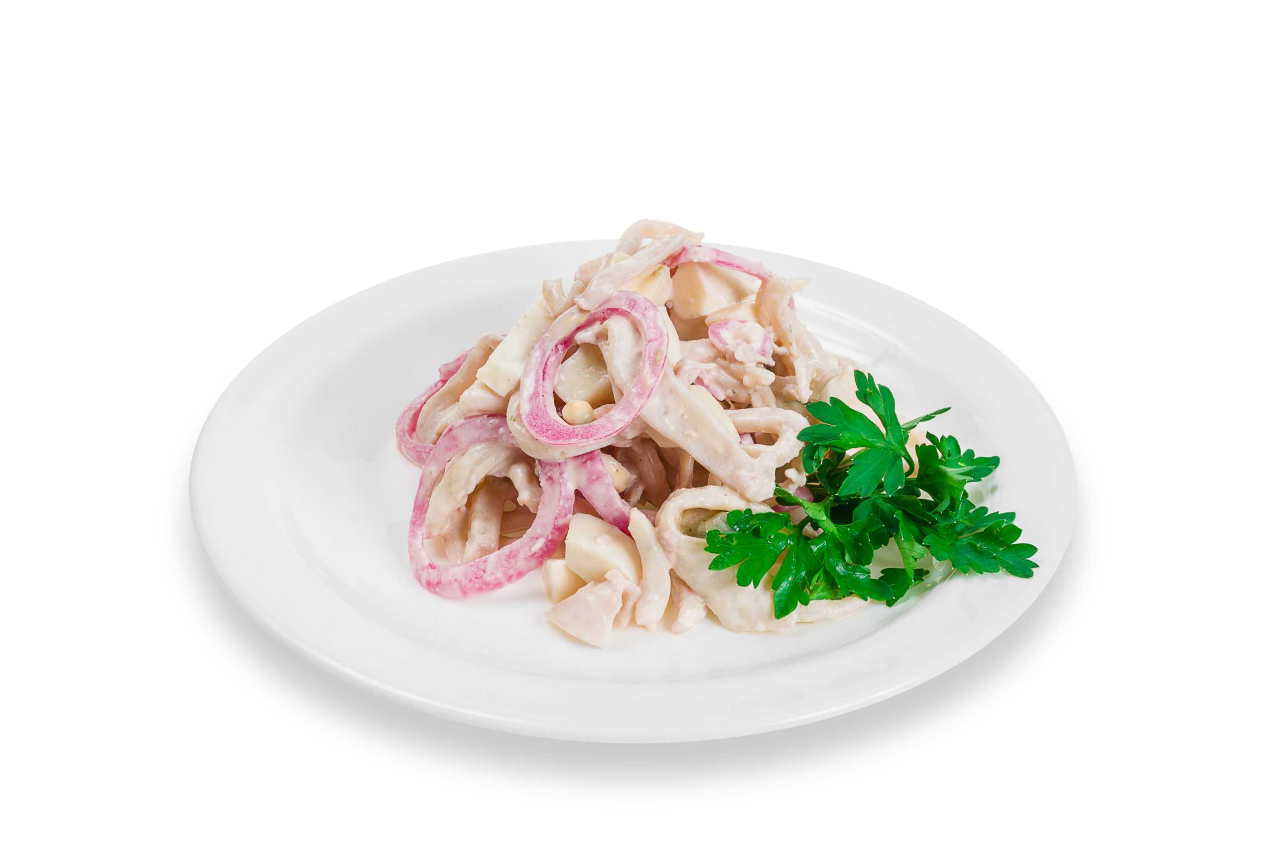 Кальмары с рисом