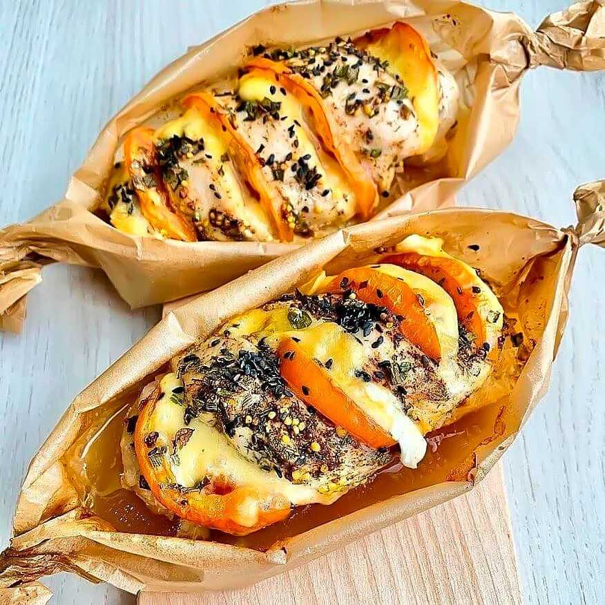 Куриные отбивные с помидорами и сыром пошаговый рецепт