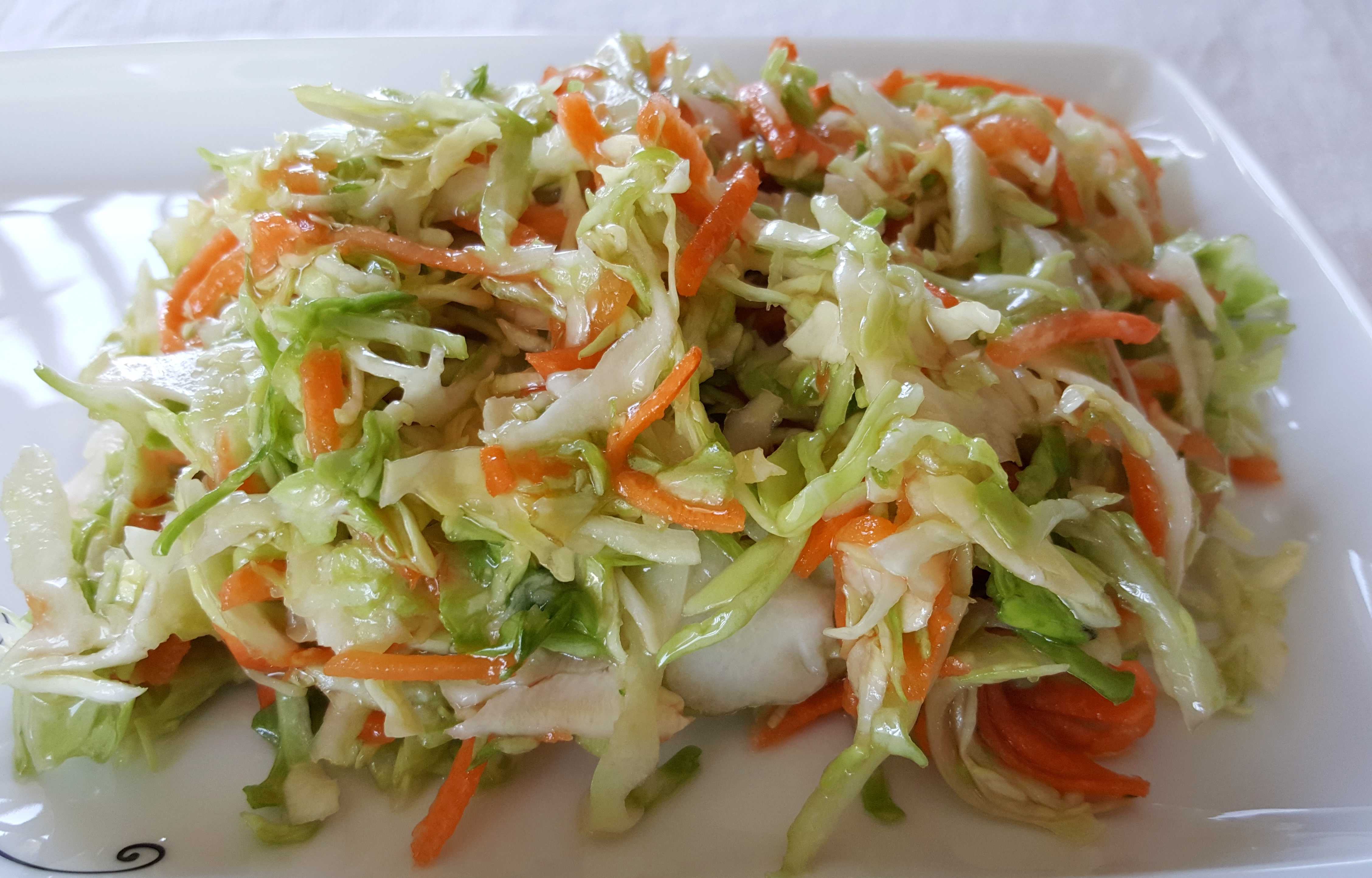 Вкус детства и любимой школы: салат из капусты, как в столовой