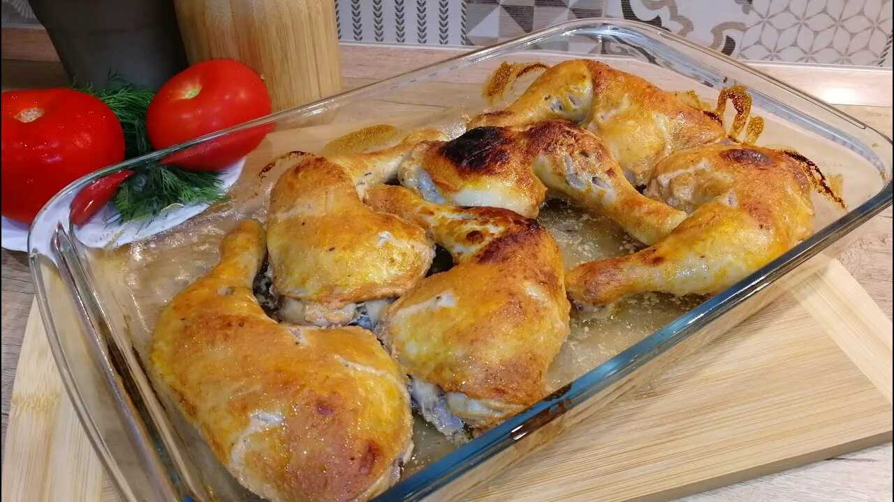 Куриные ножки в духовке с хрустящей корочкой: 7 пошаговых рецептов